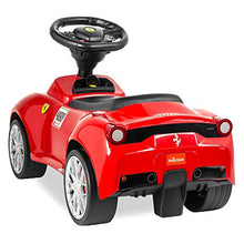 Load image into Gallery viewer, Best Choice Products Kids Licensed Ferrari 458 Ride On Push Car w/ Steering Wheel, Horn, Red
