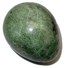 Load image into Gallery viewer, Satin Crystals Diopside Egg Collectible Green Heart Chakra Healing Love &amp; Life Lessons Gemstone P01 (2.0 Inch)
