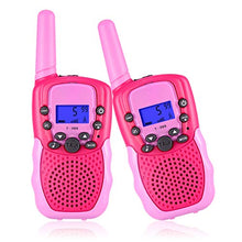 Load image into Gallery viewer, Selieve Toys for 3-12 Year Old Girls, Walkie Talkies for Kids 22 Channels 2 Way Radio Toy with Backlit LCD Flashlight, 3 Miles Range for Outside, Camping, Hiking
