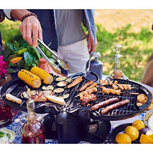 Load image into Gallery viewer, NOMADIQ Portable Propane Gas Grill | Small, Mini, Lightweight Tabletop BBQ | Perfect for Camping, Tailgating, Outdoor Cooking, RV, Boats, Travel
