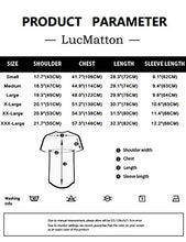 Load image into Gallery viewer, LucMatton Men's Summer Linen Floral Print Short Sleeve Button Down Hawaiian Shirts Beach Vacation Tops Grey Orange Large

