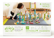 Load image into Gallery viewer, 24 Piece Tegu Magnetic Wooden Block Set, Tints
