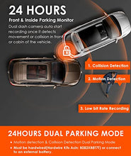 Load image into Gallery viewer, Vantrue N2S 4K Dash Cam, Dual 2.5K 1440P Dash Camera with GPS and Speed, IR Night Vision Front and Inside Uber Car Camera, 24/7 Recording Parking Mode, Motion Detection, 256GB Supported
