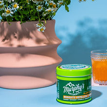 Load image into Gallery viewer, Murphy's Naturals Mosquito Repellent Candle | DEET Free | Made with Plant Based Essential Oils and a Soy/Beeswax Blend | 30 Hour Burn Time | 9oz | 2 Pack
