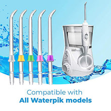 Load image into Gallery viewer, Flosser Replacement Tips for Waterpik Water Flosser , Reach Flosser Refill Heads Replacement Heads for Waterpik, Compatible with Waterpik Oral Irrigator &amp; Dental Flosser, Orthodontic Tips
