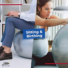Load image into Gallery viewer, URBNFit Exercise Ball (Multiple Sizes) for Fitness, Stability, Balance &amp; Yoga Ball - Workout Guide &amp; Quick Pump Included - Anti Burst Professional Quality Design

