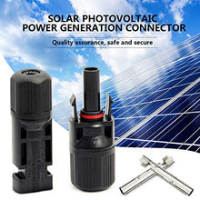 Load image into Gallery viewer, YXGOOD Solar Connectors MC4 Male/Female IP67 Waterproof Solar Panel Cable Connectors (6 Pairs Solar connectors)
