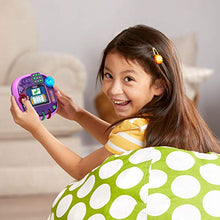 Load image into Gallery viewer, LeapFrog Rockit Twist Handheld Learning Game System, Purple and 2-Game Pack: Cookie's Sweet Treats and Dinosaur Discoveries

