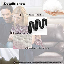 Load image into Gallery viewer, Sofa Sectional Sofa Sofa Set PU Leather Loveseat Sofa Contemporary Sofa Couch for Living Room Furniture 3 Seat Modern Futon

