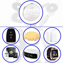 Load image into Gallery viewer, GutAlkaLi CR2032 Lithium 3V Battery, Electronic Coin Cell Button for Toys Calculators Watches (40 Pcs)
