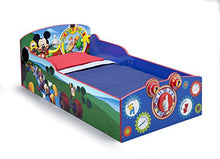 Load image into Gallery viewer, Delta Children Interactive Wood Toddler Bed, Disney Mickey Mouse
