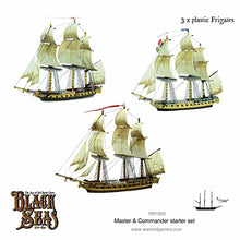 Load image into Gallery viewer, Black Seas The Age of Sail Master &amp; Commander Starter Set Table Ship Top Combat Battle War Game 791510001
