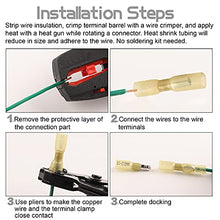 Load image into Gallery viewer, Ruikarhop 120PCS Heat Shrink Bullet Connectors Kit,Waterproof Electrical Female &amp; Male Bullet Butt Terminals(12-10AWG,14-16AWG,18-22AWG)
