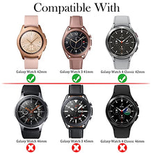 Load image into Gallery viewer, Diruite 4-Pack for Samsung Galaxy Watch 4 Classic 42mm / Galaxy Watch 42mm and Galaxy Watch 3 41mm Screen Protector Tempered Glass [2.5D 9H Hardness][Anti-Scratch]

