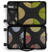 Load image into Gallery viewer, Shacke Pak - 5 Set Packing Cubes - Travel Organizers with Laundry Bag (Pure Black)
