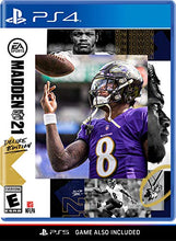 Load image into Gallery viewer, Madden NFL 21 Deluxe Edition - PlayStation 4

