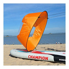 Load image into Gallery viewer, LYMY Surfing Accessories Easy Wind Sail Driven Power Bag for Board Stand Up Paddle Board Surfboard Surf Kayak Canoe Inflatable Boat Foldable for Play
