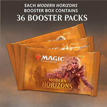 Load image into Gallery viewer, Magic: The Gathering Modern Horizons Booster Box | 36 Booster Packs | Factory Sealed, One Size
