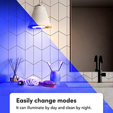Load image into Gallery viewer, LIFX Clean, A19 1100 lumens, Full Color with Antibacterial HEV, Wi-Fi Smart LED Light Bulb, No Bridge Required, Works with Alexa, Hey Google, HomeKit and Siri.
