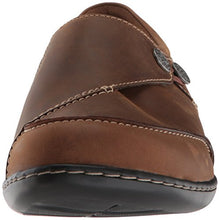 Load image into Gallery viewer, Clarks Women's Ashland Lane Q Loafer, dark tan leather, 110 M US
