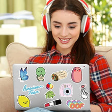 Load image into Gallery viewer, Stickers for Water Bottles, 300 Pcs/Pack Cute Vinyl Waterproof Vsco Laptop Skateboard Stickers Aesthetic Computer Hydroflask Phone Stickers for Kids Teens Girls
