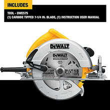 Load image into Gallery viewer, DEWALT 7-1/4-Inch Circular Saw, Lightweight, Corded (DWE575)
