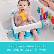 Load image into Gallery viewer, Summer My Bath Seat (Aqua) - Baby Bathtub Seat for Sit-Up Bathing, Provides Backrest Support and Suction Cups for Stability - This Baby Bathtub is Easy to Set-Up, Remove, and Store
