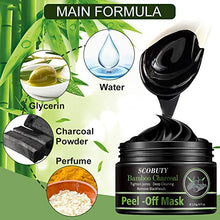 Load image into Gallery viewer, Peel Off Face Mask,Blackhead Mask,Blackhead Remover Mask,Charcoal Peel Off Face Mask,Purifying Face Mask,Deep Cleansing Pore Refining Face Mask
