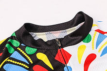 Load image into Gallery viewer, Men's Cycling Jersey Short Sleeve Biking Shirts Bike Clothing Bicycle Jacket with Pockets Black White Skull Size XXL

