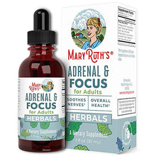 Load image into Gallery viewer, Nootropic Focus Supplement for Adults | USDA Organic Brain Supplement with Ginkgo Biloba &amp; Astragalus | Focus &amp; Adrenal Support | Brain and Memory Drops | Vegan | Non-GMO | Gluten Free | 30 Servings
