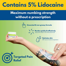 Load image into Gallery viewer, Doctor Butler's Numb It All Cream – Topical Numbing Cream with 5% Lidocaine, Itch and Pain Relief Cream, Fast Acting &amp; Maximum Strength for Topical Pain Relief (1.5oz)

