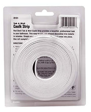 Load image into Gallery viewer, Red Devil 0151 (Wide) 1-5/8 in. x 11 ft. Tub &amp; Wall Caulk Strip, 1-5/8" x 11', White
