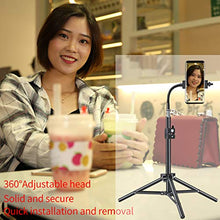 Load image into Gallery viewer, Tripod for iPhone Phone, Pixel 20 inch Phone Video Stand Cell Phone Tripod for Video Recording, Vlogging/Streaming/Photography, Smartphone Tripod Stand, Sturdy and Lightweight Stand
