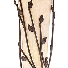 Load image into Gallery viewer, Folia Bronze Industrial Vine Uplight Floor Lamp - Franklin Iron Works
