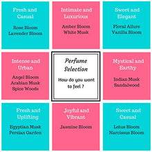 Load image into Gallery viewer, Perfume Gift Set - Collection of four Floral Perfume Oils in 9ml Roll-On bottles, Clean Beauty Hypoallergenic Vegan Perfume for Women and Men by Zoha Fragrances
