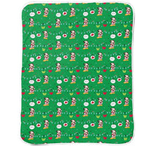 Load image into Gallery viewer, Jay Franco Disney Mickey Mouse 3 Piece Holiday Set - Kids Christmas Bedding, Super Soft Sherpa Throw Blanket &amp; Eye Mask with Bonus Santa Hat (Official Disney Product)
