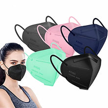 Load image into Gallery viewer, Face Mask Kn95 Masks for Protection 50 Pcs K95 Face Masks kn95 Cup Dust Safety Masks 5-Ply Breathable Comfortable Facemask for Outdoor
