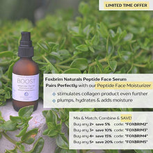 Load image into Gallery viewer, Peptide Complex Serum - BEST Anti Aging Serum - Anti Wrinkle Skin Care - Advanced Delivery - Facial Skin Care - Natural &amp; Organic - Plump, Smooth and Even Skin - For Collagen Production &amp; Optimal Skin Health - Amazing Guarantee 1oz
