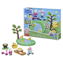 Load image into Gallery viewer, Peppa Pig Peppa's Adventures Peppa's Picnic Playset, Preschool Toy with 2 Figures and 8 Accessories, for Ages 3 and Up
