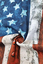 Load image into Gallery viewer, Neck Gaiter Bandana Face Scarf Mask for Men and Women, Anti Dust Sun Protection Summer Cooling Face Cover Breathable Reusable (American Flag-Red)
