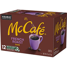 Load image into Gallery viewer, McCafe French Roast Keurig K Cup Coffee Pods (12 Count)
