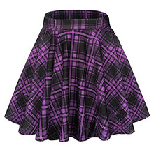 Load image into Gallery viewer, Urban CoCo Women's Basic Versatile Stretchy Flared Casual Mini Skater Skirt (L, 16)

