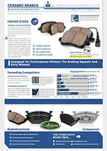 Load image into Gallery viewer, Callahan CDS04331 FRONT 345mm + REAR 330mm D/S 5 Lug [4] Rotors + Brake Pads + Clips + Sensors
