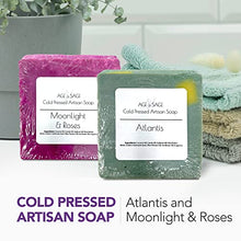 Load image into Gallery viewer, Age of Sage Fabulous Box - Soap, Bath Bomb, Body Lotion, and Tumbler Set - Spa Baskets For a Birthday, Mothers Day, and Anniversary - Unique Bath Kit for Sister, Mother, Daughter, New Mom, Niece
