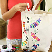 Load image into Gallery viewer, 20 Fabric Markers Pens Set - Non Toxic, Indelible and Permanent Fabric Paint Fine Point Textile Marker Pen - Pens Fine Point Tip
