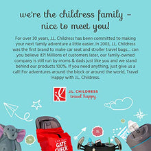 Load image into Gallery viewer, J.L. Childress Gate Check Bag for Single Umbrella Strollers, Durable and Lightweight, Water-Resistant, Drawstring Closure with Adjustable Lock, Webbing Handle, Includes Stretch Zipper Pouch, Red
