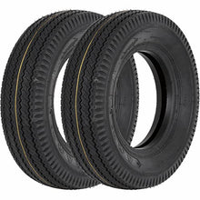 Load image into Gallery viewer, 5.3-12 5.3x12 530-12 5.30-12 Trailer Tires,Load Range C, 6PR, Set of 2
