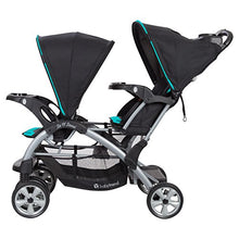 Load image into Gallery viewer, Baby Trend Sit n Stand Double Stroller, Optic Teal
