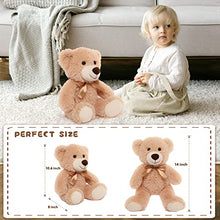 Load image into Gallery viewer, MorisMos 7 Packs Teddy Bear Stuffed Animals Plush Toys in 7 Color, Soft Bulk Teddy Bears Toys Gift for Girlfriend Kid, 13.5-inch Stuffed Teddy Bear in Bulk for Valentines Christmas Birthday Party
