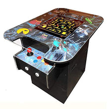 Load image into Gallery viewer, Doc and Pies Arcade Factory Cocktail Arcade Machine - 60 Retro Games - Full Size LCD Screen, Buttons and Joystick
